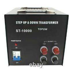 Topow 10000 Watt Step Up and Down Voltage Converter Transformer 110V and 220V