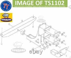 Towbar for Saab 9-3 Saloon 02on, Convertible 03on, Estate 05on Inc Sport TS1102