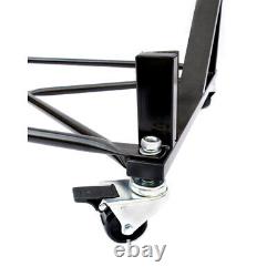 Toyota Mr2 Convertible Roof Hardtop Stand Trolley (black) With Free Cover
