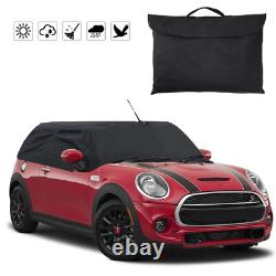 UK Half Car Cover Roof Protector Heavy Duty 600D for 05-23 BMW Mini Convertible