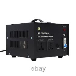 (UK Plug)Heavy Duty Voltage Converter 110-120V 220-240V Heavy Duty 2000W Iron