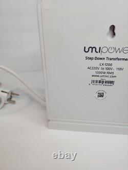 UMI LX-1200 Watt Step Up Voltage Converter 220V to 110V Transformers No box