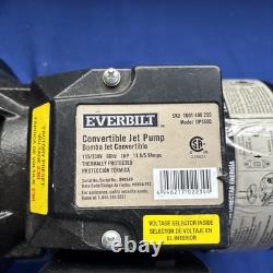 Untested Everbilt 1 HP Convertible Jet Pump DP550C Heavy Duty