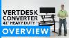 Vertdesk 42 Heavy Duty Stand Up Desk Converter Overview
