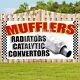 Vinyl Banner Mufflers Radiators Catalytic Converters Automotive