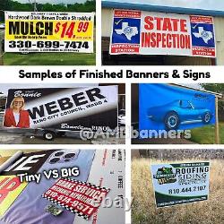 Vinyl Banner Mufflers Radiators Catalytic Converters Automotive