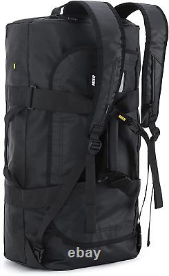 Water Resistant Backpack Duffle Heavy Duty Convertible Duffle Bag with Backpack