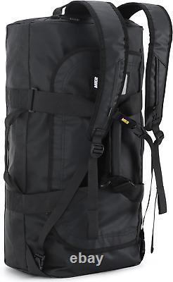 Water Resistant Backpack Duffle Heavy Duty Convertible Duffle Bag with Backpack