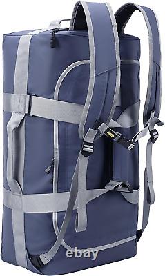 Water Resistant Backpack Duffle Heavy Duty Convertible Duffle Bag with Backpack