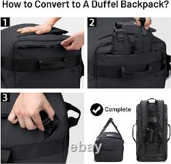 Water Resistant Backpack Duffle Heavy Duty Convertible Duffle Bag with Backpack