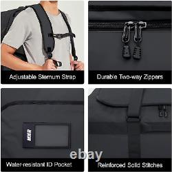 Water Resistant Backpack Duffle Heavy Duty Convertible Duffle Bag with Backpack