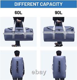 Water Resistant Backpack Duffle Heavy Duty Convertible Duffle Bag with Backpack