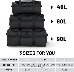 Water Resistant Backpack Duffle Heavy Duty Convertible Duffle Bag with Backpack