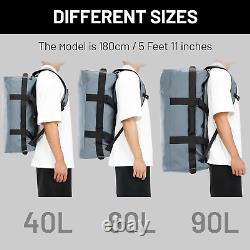Water Resistant Backpack Duffle Heavy Duty Convertible Duffle Bag with Backpack