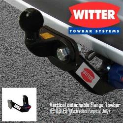 Witter Detachable Flange Towbar For Audi A3 Convertible 2008 2014