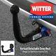 Witter Detachable Swan Neck Towbar For Fiat 500s Convertible 2008 2016