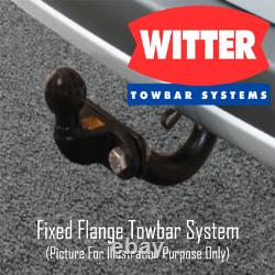Witter Fixed Flange Towbar For Fiat 500S Convertible 2016 2023