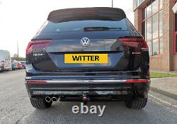 Witter Solid Fixed Swan Automotive Towbar For Audi A3 Convertible 2008 To 2014