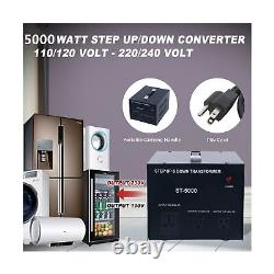 YaeCCC ST-5000 Step Up Step Down Transformer 110V to 220V Step Up Voltage Con
