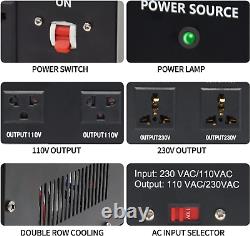 Yinleader Power Converter 3000W Step Up/Down AC 110V/120V/220V/240V Heavy Duty