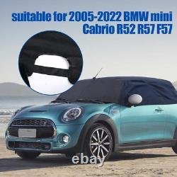 1X Housse de voiture demi-toit protecteur heavy duty 600D pour BMW Mini Cabriolet 05-23