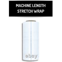 2 Rouleaux 19,7 x 9000' Film Étirable pour Machine d'Emballage Film Shrink (51 Gauge) Transparent
