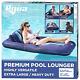 Aqua Premium Convertible Pool Float Lounge Â Extra Large Â Heavy Duty, Pour