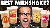 Blind Fast Food Milkshake Test De Goût