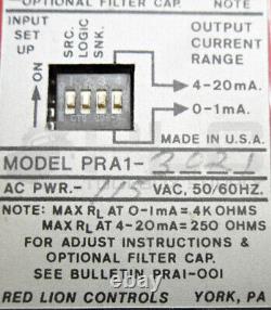 CONVERTISSEUR PULSÉ RED LION PRA1-3021, 115VAC 50/60Hz