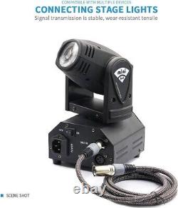 Câble XLR Haute Fidélité 25FT Ensemble de Connecteurs 3 Broches Tressés Robustes