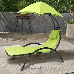 Chaise De Salon Grand Jardin Robuste Sun Canopy Bed Avec Coussin Thicken