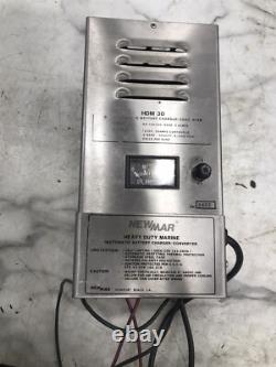 Chargeur convertisseur de batterie marine lourd Newmar New Mar HDM 30 Utoma IC