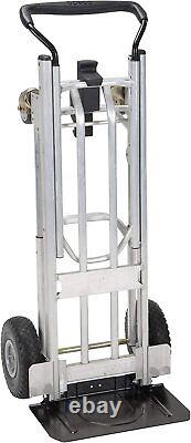 Chariot à bras robuste à roulettes Dolly pour le déplacement d'appareils électroménagers et de meubles en acier de 4 pouces.