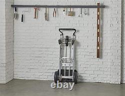 Chariot à bras robuste à roulettes Dolly pour le déplacement d'appareils électroménagers et de meubles en acier de 4 pouces.