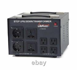 Convertisseur De Transformateur De Tension Litefuze 5000 Watt Step Up/down(lt-5000ud)
