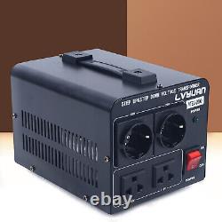 Convertisseur Transformateur de Tension 230V-110V 110V-230V 2000 W Haute Capacité