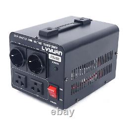 Convertisseur Transformateur de Tension 230V-110V 110V-230V 2000 W Haute Capacité