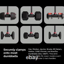 Convertisseur d'haltères Hyperbell Convertit les haltères en ensemble de barres et en kettlebell