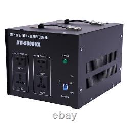 Convertisseur de tension transformateur 4000 Watt Step Up/Down AC 220V à 110V Heavy Duty NEUF