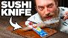Couper Des Choses Bizarres Avec Des Couteaux À Sushi