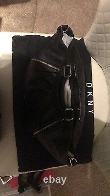 Dkny Pebbled Leather Top Handle Sac À Main Nouveau Avec Des Étiquettes