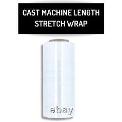 Enveloppeuse de palettes pour films extensibles transparents de 19,7x3000' et de 150 microns, 2 rouleaux
