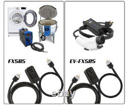 Fiches 120v 5-15p (2x) À 250v 10-30r Adaptateur D'alimentation Pour Evse