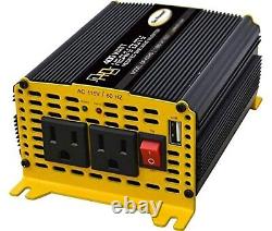 GoPower Go Power ! Onduleur à onde sinusoïdale modifiée GP-400HD 400 Watts /
