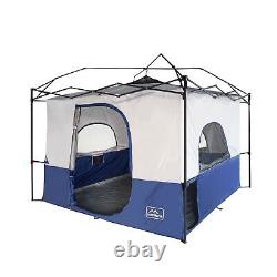 KAMPKEEPER Tente intérieure de camping pour tente à auvent pop-up, se transforme en 10'x10' droite