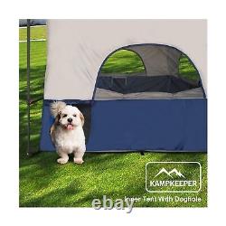 KAMPKEEPER Tente intérieure de camping pour tente à auvent pop-up, se transforme en 10'x10' droite