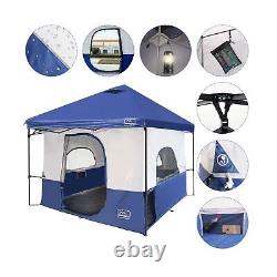 KAMPKEEPER Tente intérieure de camping pour tente à auvent pop-up, se transforme en 10'x10' droite