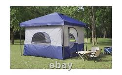 KAMPKEEPER Tente intérieure de camping pour tente à auvent pop-up, se transforme en 10'x10' droite