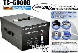 Meilleur 5000 Watt 110-220 Volt Convertisseur De Tension Du Transformateur 220v À 110v 5000w