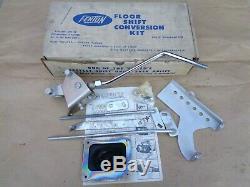 Nos Fenton Plancher Shift Kit De Conversion Vintage Original Accessoires 56-62 Ford Merc
